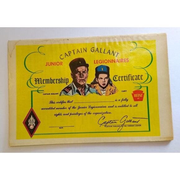 Captain Gallant Of The Foreign Legion Buster Crabbe Cuffy 1955 Comic Book Clean - Picture 7 of 9